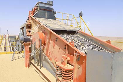 Mineral screening equipment